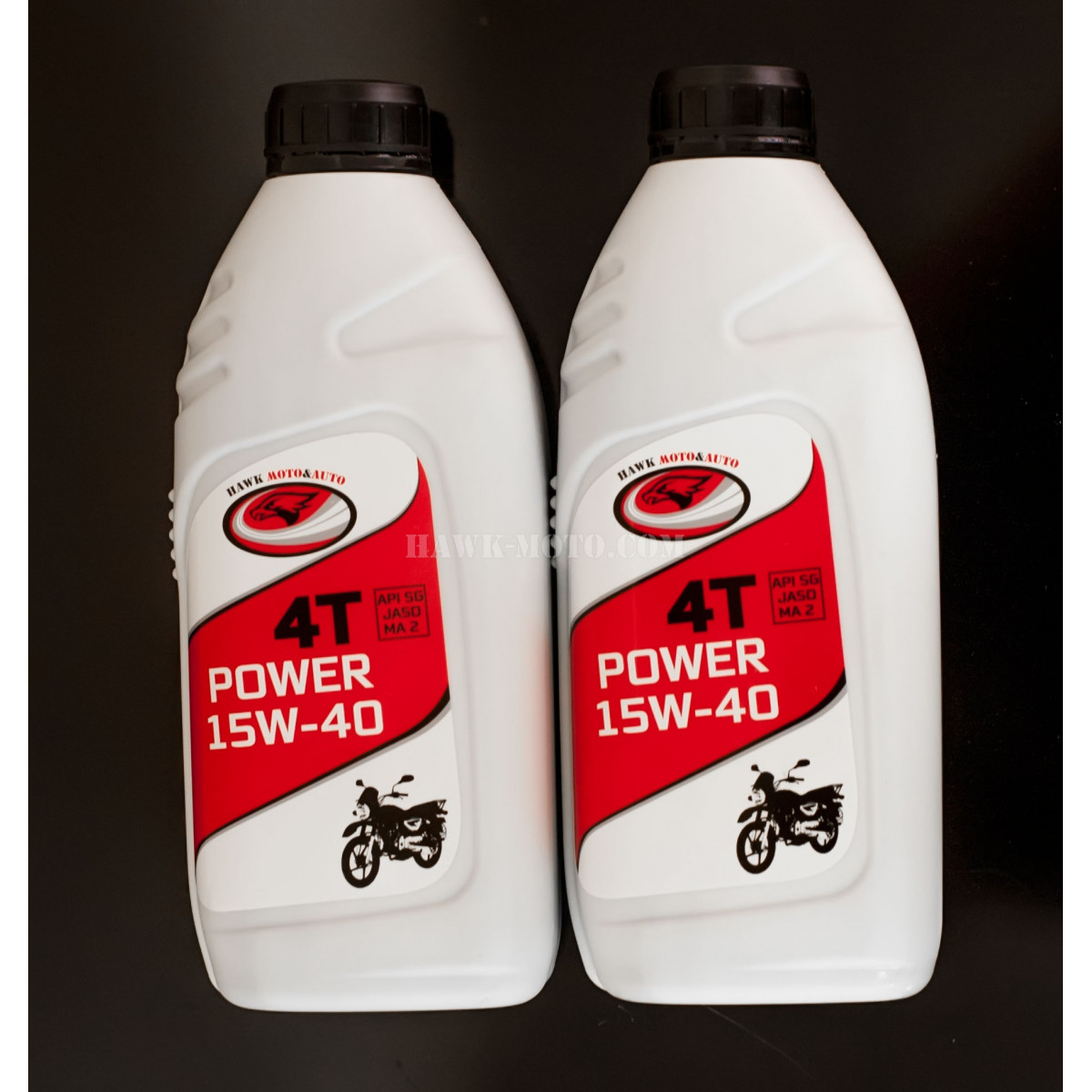 Масло моторное POWER 4T MOTO 15W-40 API SG 0,9 L - пластик